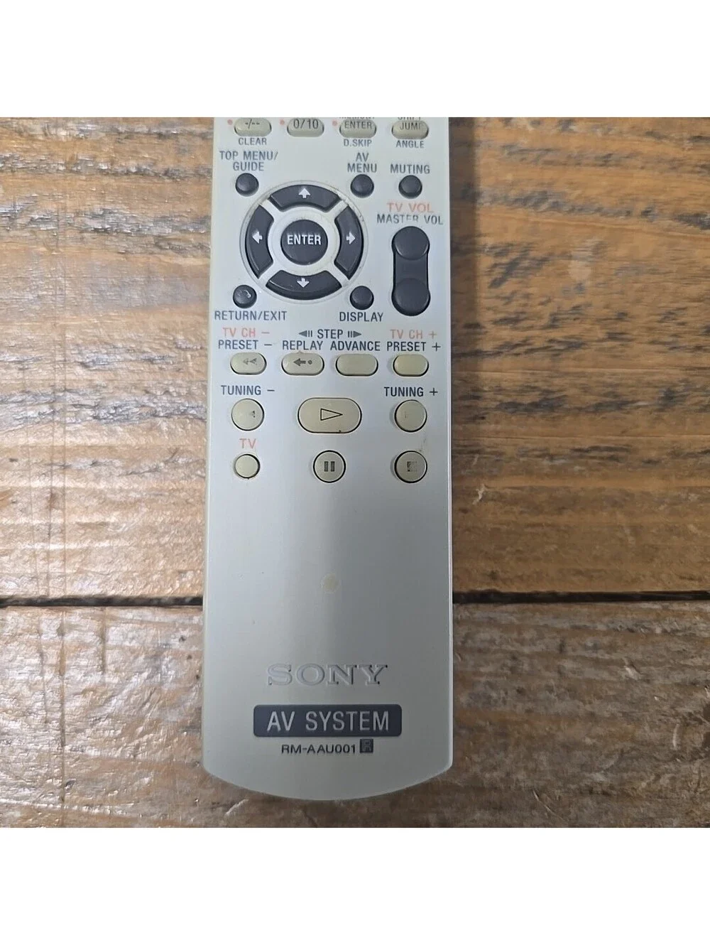 Sony RM-AAU001 OEM Remote Control For AV System STR-DE598 STR-DV10